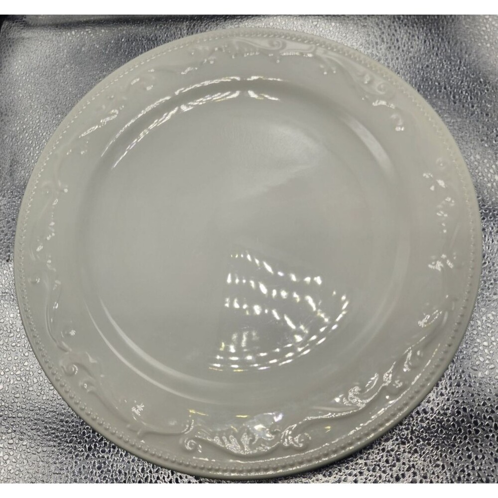 Mesa International Embossed Dot & Scrolls Dinner Plates (Set of 2) - Picture 10 of 12